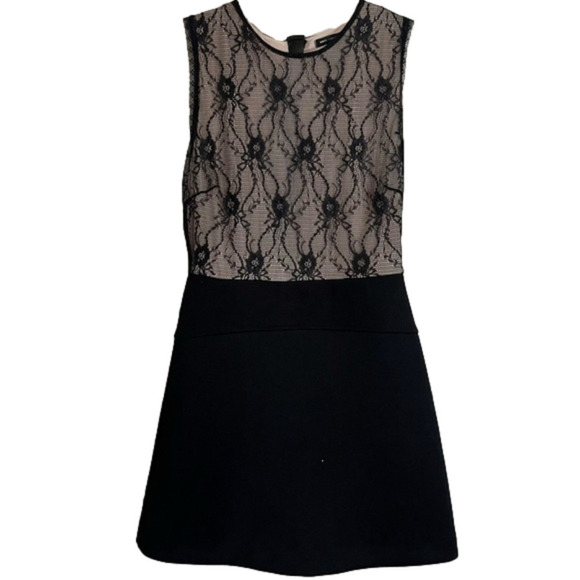 𝅺mng Collection Black Lace Dress Size S - Picture 1 of 6